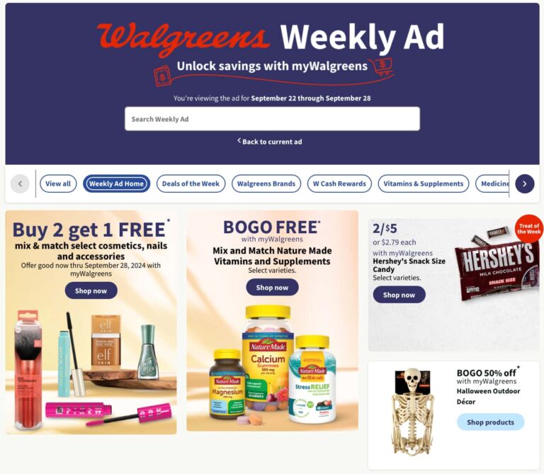 Walgreens Weekly Ad