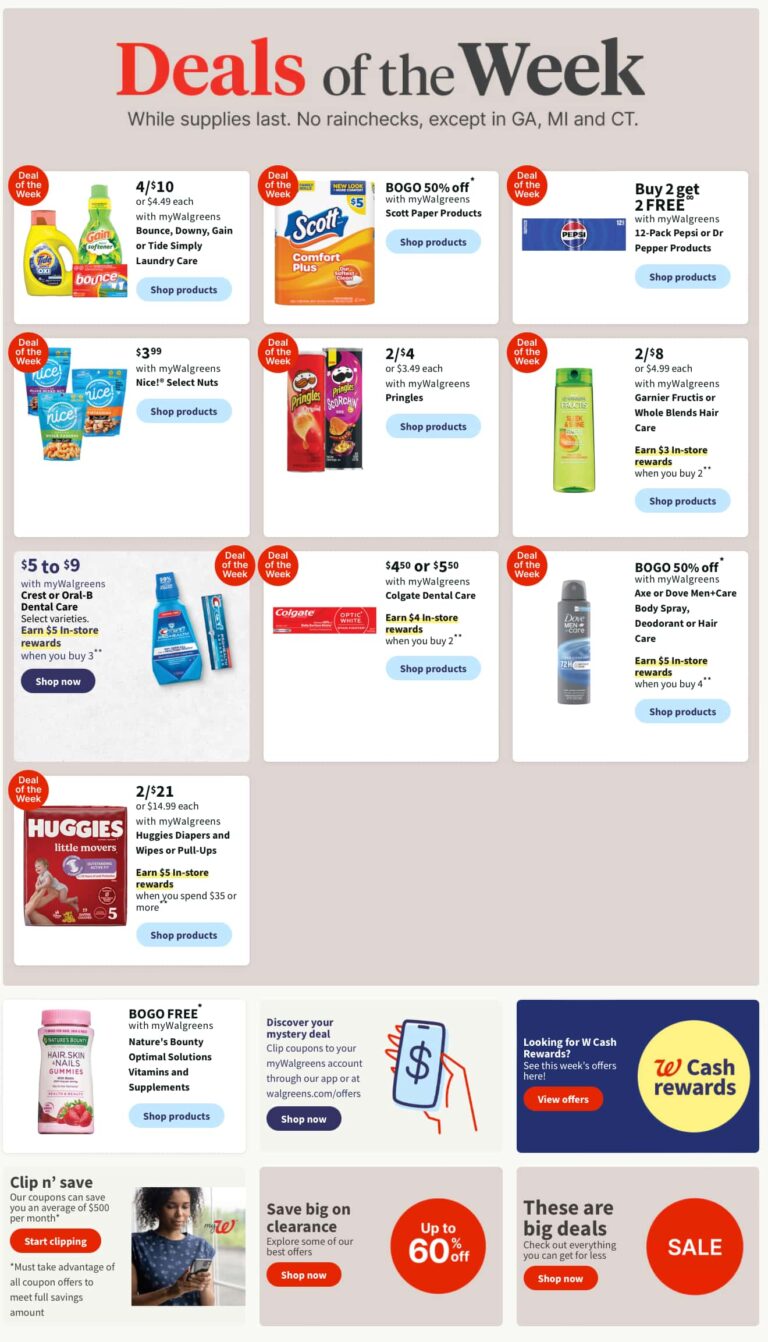 Walgreens Ad For this week